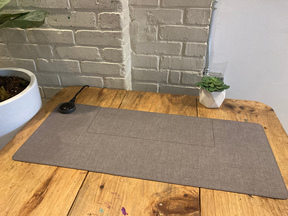 The Dual Zone Hand Warmer - Heated Desk Mat (Modern)