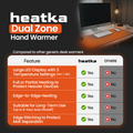 The Dual Zone Hand Warmer - Heated Desk Mat (Modern)