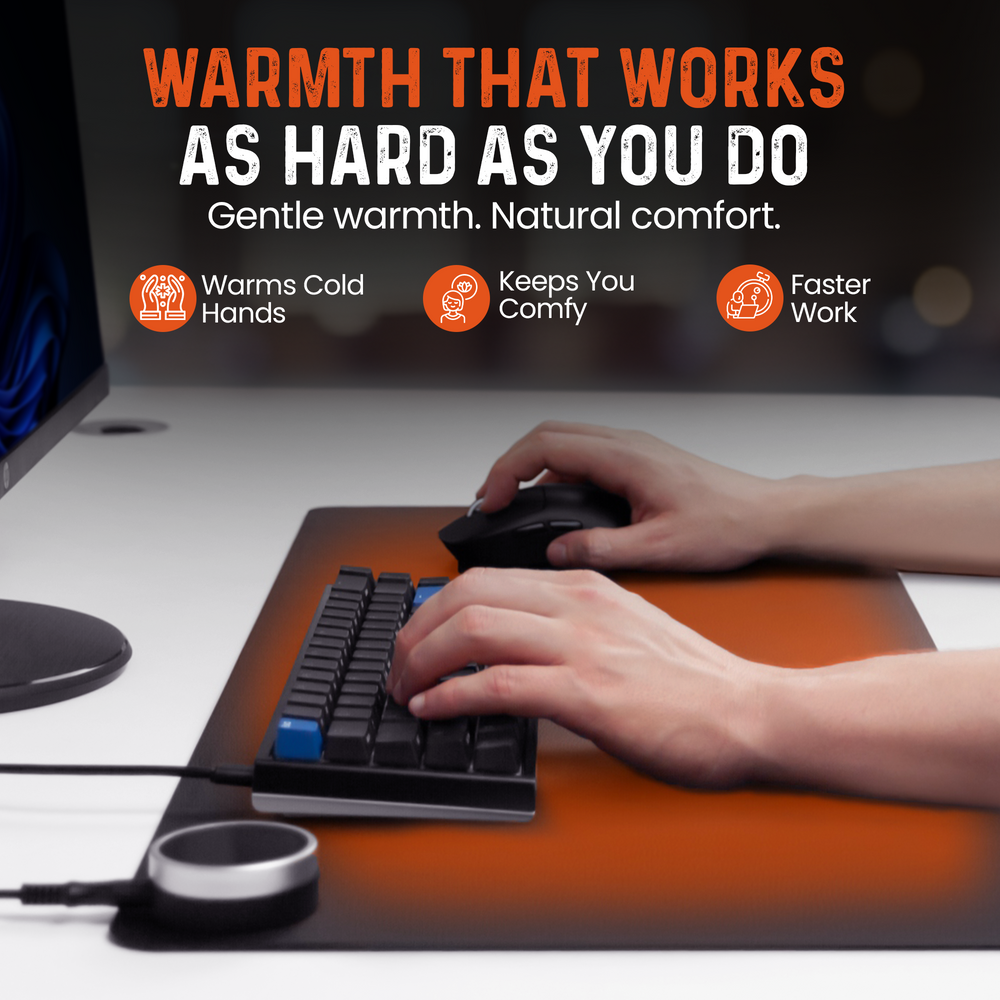 The Hand Warmer - Heated Desk Mat (Classic)