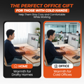 The Dual Zone Hand Warmer - Heated Desk Mat (Modern)