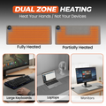 The Dual Zone Hand Warmer - Heated Desk Mat (Modern)