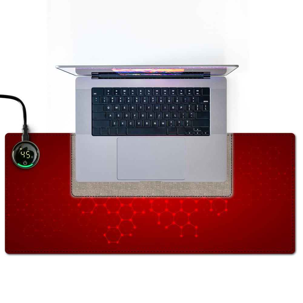 The Dual Zone Hand Warmer - Heated Desk Mat (Modern)